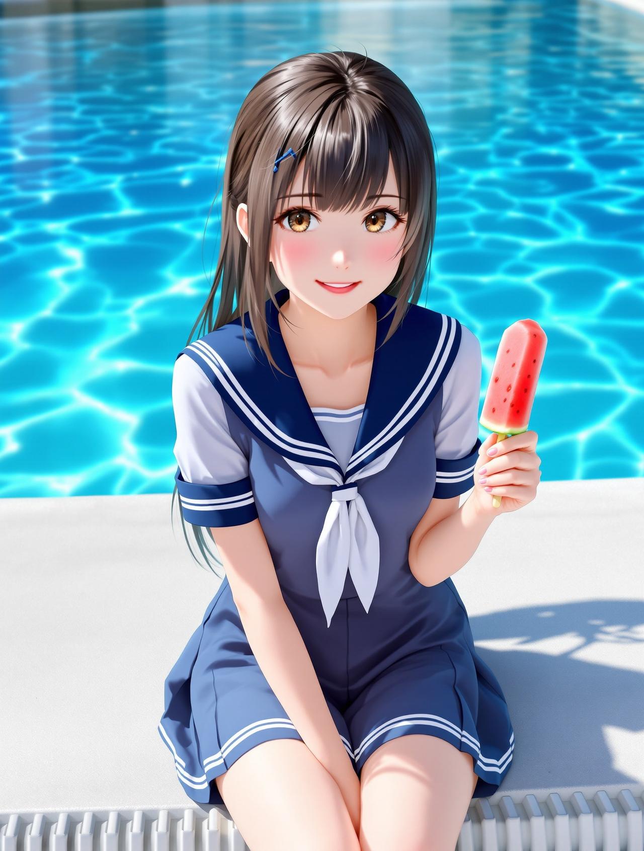 水手服夏日物语 - 写真网站唯美写真 水手服夏日物语 - 夏末微凉摄影作品 - 写真网站